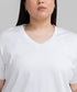 Women's Plus Perfect V-Neck Tee