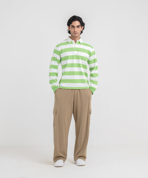 Men's Long Sleeve Rugby Shirt