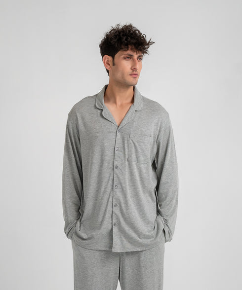 Men's Button Down Pajama Set