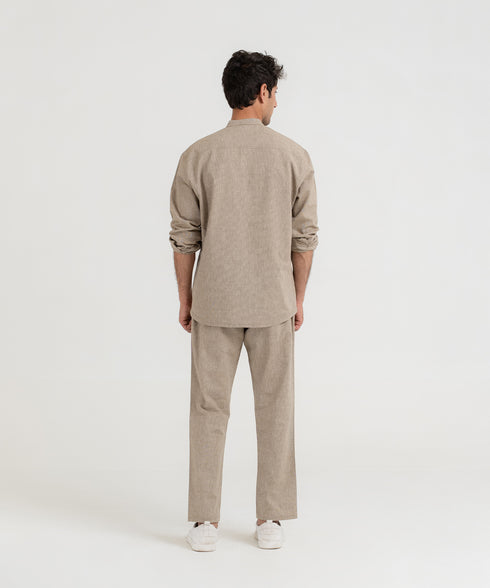 Men's Linen Straight Pants
