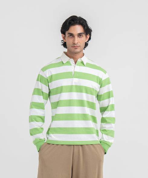 Men's Long Sleeve Rugby Shirt