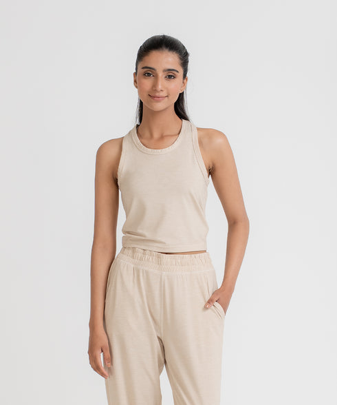 Women's LuxeLight Cropped Tank Top