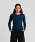 Women's Modal Fitted Long Sleeve Tee
