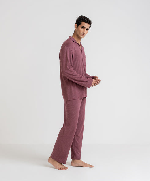 Men's Button Down Pajama Set