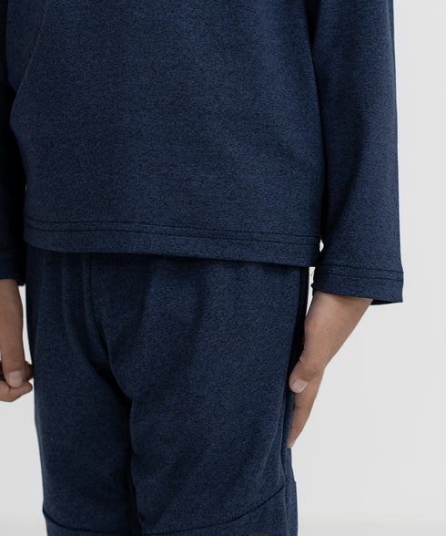 Boys' B-Fit Melange Bonded Tape Joggers