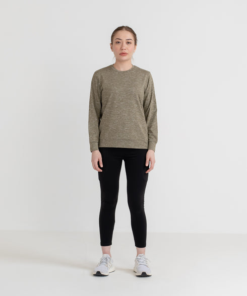 Women's B-Fit Slub Sweatshirt