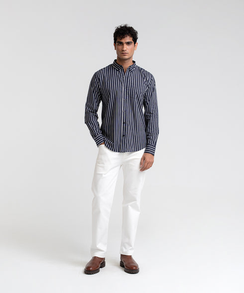 Men's Basic Striped Shirt