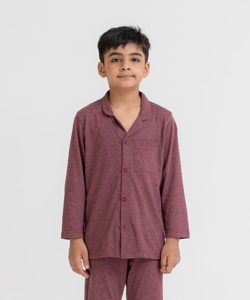 Kids' Button Down Pajama Set