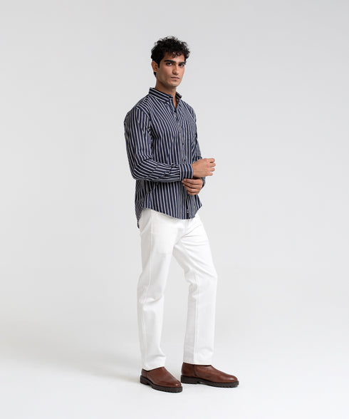 Men's Basic Striped Shirt