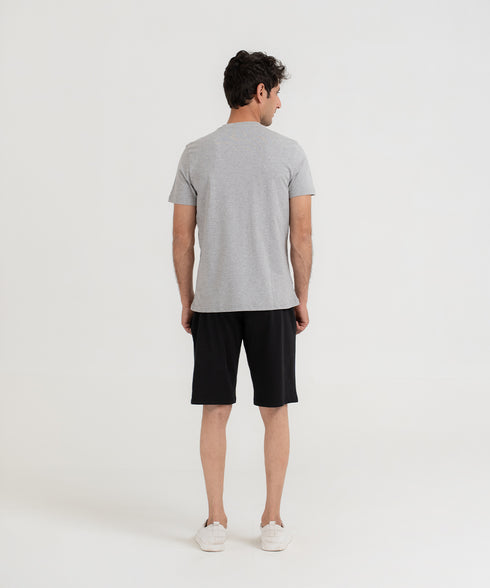 Men's Basic Henley Tee