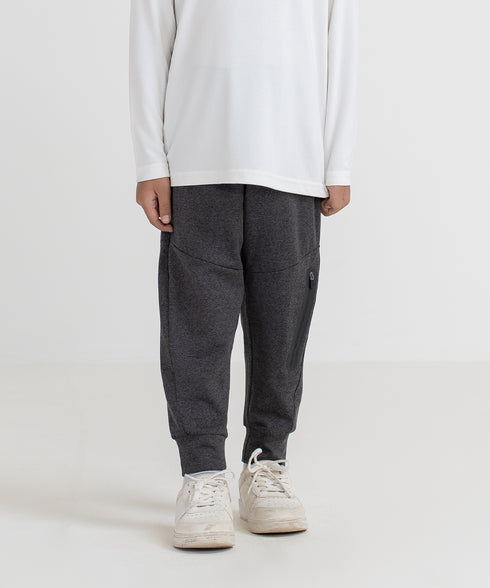 Boys' B-Fit Melange Bonded Tape Joggers