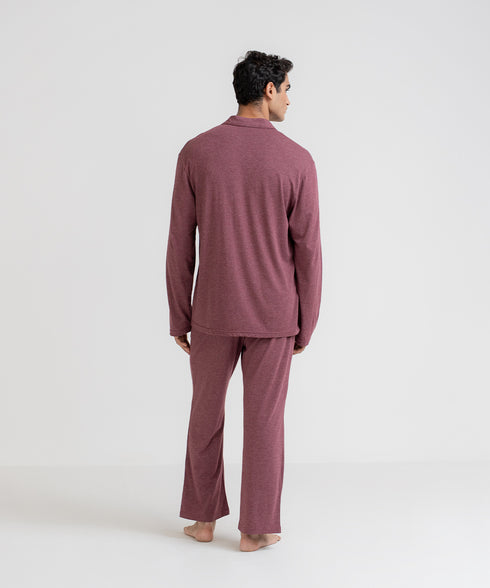 Men's Button Down Pajama Set