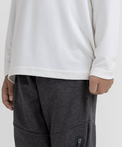 Boys' B-Fit Melange Bonded Tape Joggers