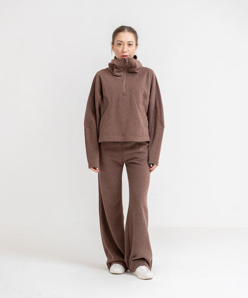 Women's Towel Terry Cropped Hoodie