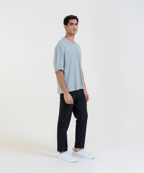 Men's B-Fit Dot Mesh Loose Fit Tee