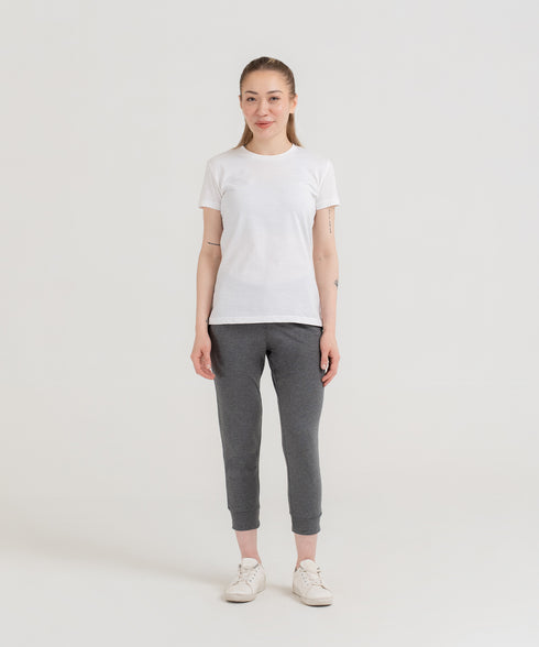 Women's Basic Cropped Joggers