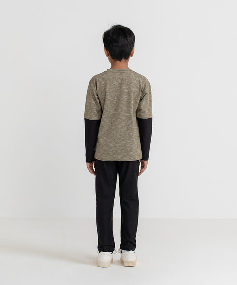 Boys' B-Fit Contrast Panel Pants