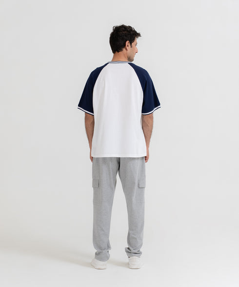 Men's Contrast Oversized Tee