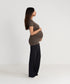 Women's Maternity/Nursing Zipper Tee