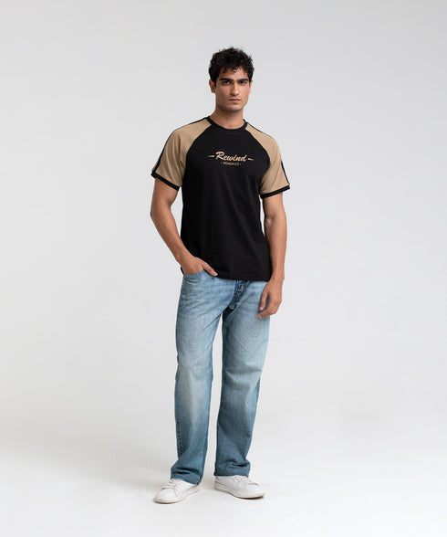 Men's Raglan Stripe Tee