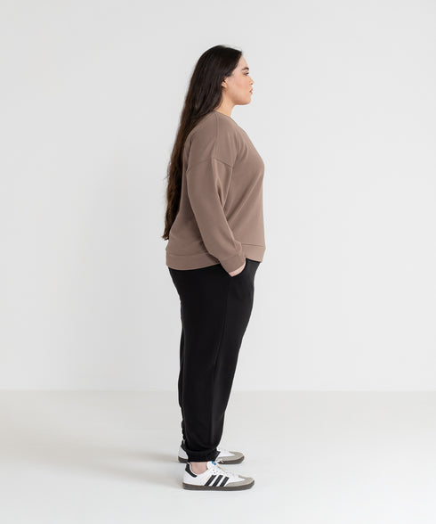 Women's Plus LuxeStretch Sweatshirt