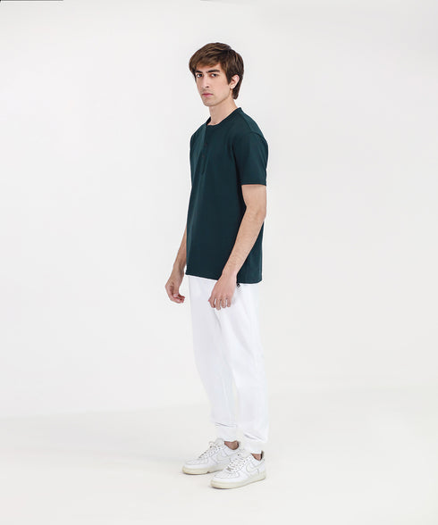 Men's Slub Henley Tee