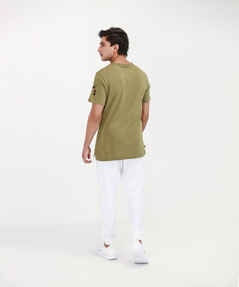 Men's Melange Graphic Tee