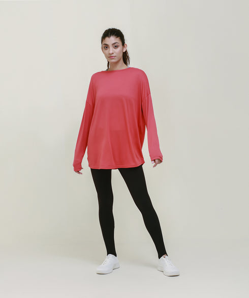 Women's B-Fit Cross Hollow Back Tee