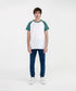 Men's Melange Raglan Tee