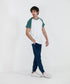 Men's Melange Raglan Tee