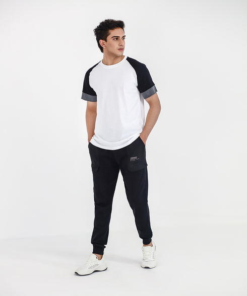 Men's Contrast Raglan Tee