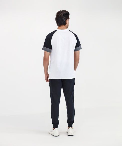 Men's Contrast Raglan Tee