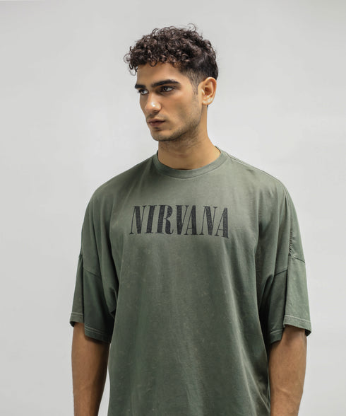 Men's Nirvana Oversized Tee