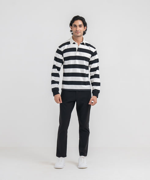 Men's Long Sleeve Rugby Shirt