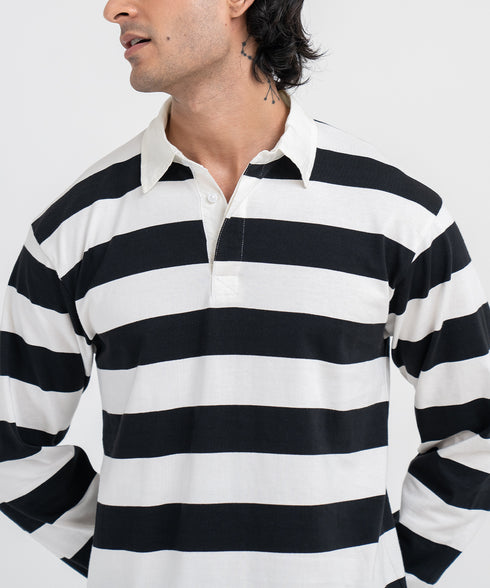 Men's Long Sleeve Rugby Shirt