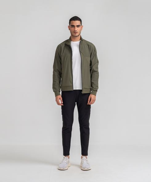 Men's B-Fit Mock Neck Jacket