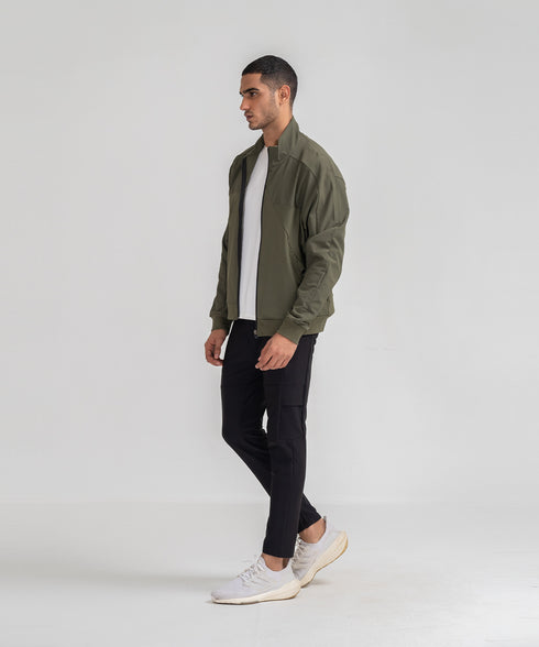 Men's B-Fit Mock Neck Jacket