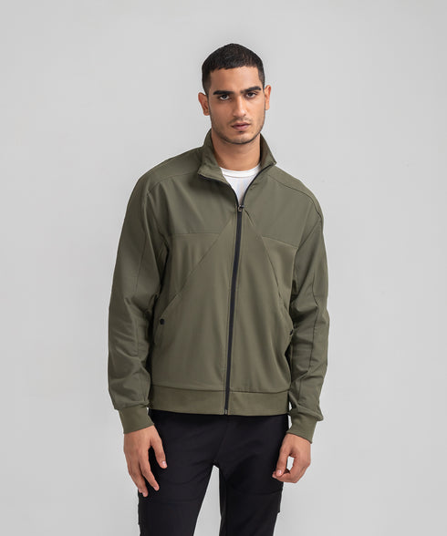 Men's B-Fit Mock Neck Jacket