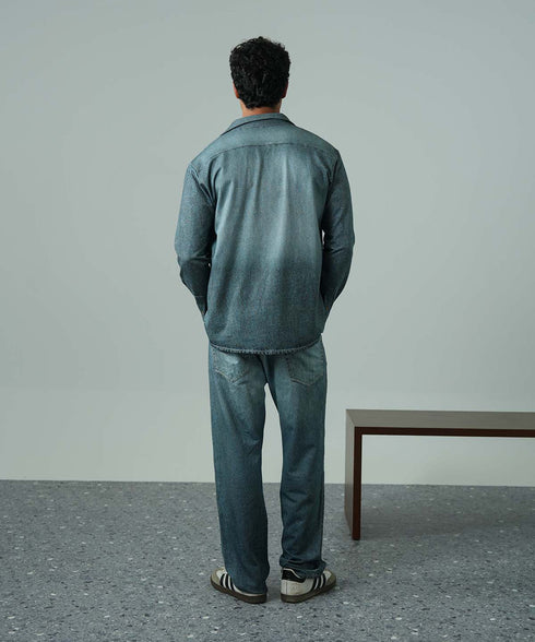 Men's Denim Terry Shirt
