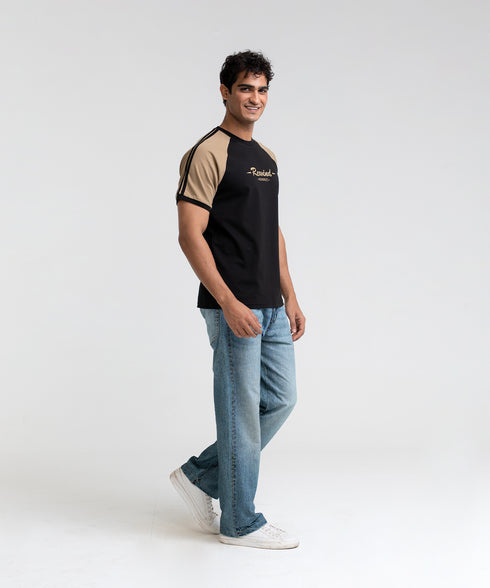 Men's Raglan Stripe Tee