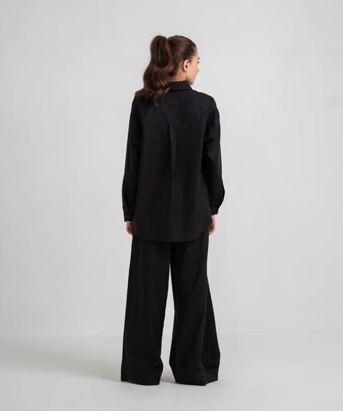 Women's Twill Button Down Shirt