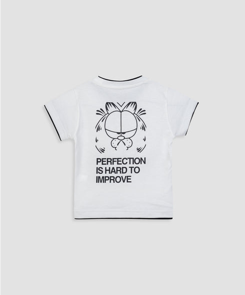 Boys' Contrast Graphic Tee