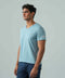 Men's Melange Raw Edges Tee