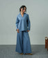 Women's Cotton Collared Set