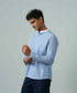 Men's Contrast Striped Shirt