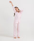 Girls' Printed Button Down Pajama Set