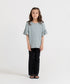 Girls' Ruffle Sleeve Cropped Tee