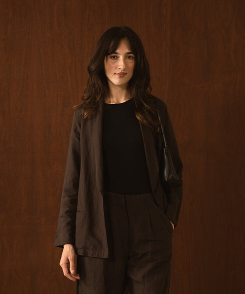 Women's Linen Blazer