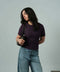 Women's Modal Rib Lace Tee