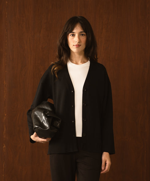 Women's LuxeStretch Button Cardigan
